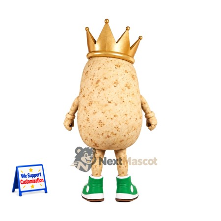 Potato Mascot Costume - Crown Potato Mascot Costume - Crown