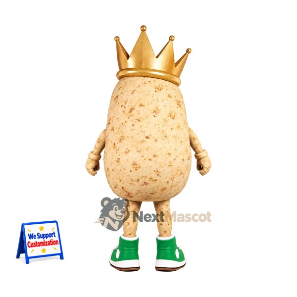 Potato Mascot Costume - Crown Potato Mascot Costume - Crown