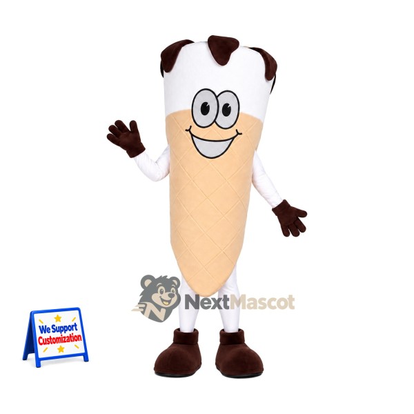 Chocolate Dipped Ice Pop Mascot Costume