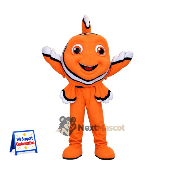 Clownfish Mascot Costume - Orange for Ocean Events