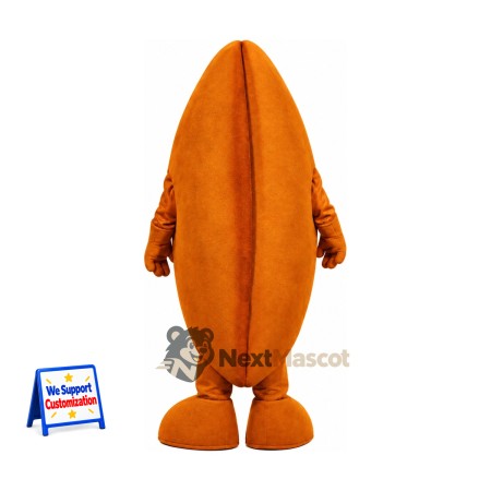 Papaya Half Mascot Costume Papaya Half Mascot Costume