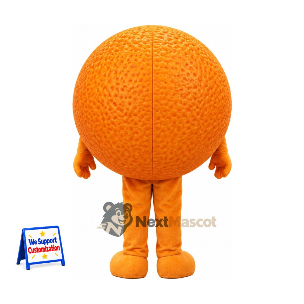 Orange Slice Mascot Costume - Orange Arms and Legs Orange Slice Mascot Costume - Orange Arms and Legs