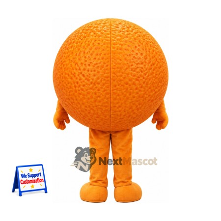 Orange Slice Mascot Costume - Orange Arms and Legs Orange Slice Mascot Costume - Orange Arms and Legs