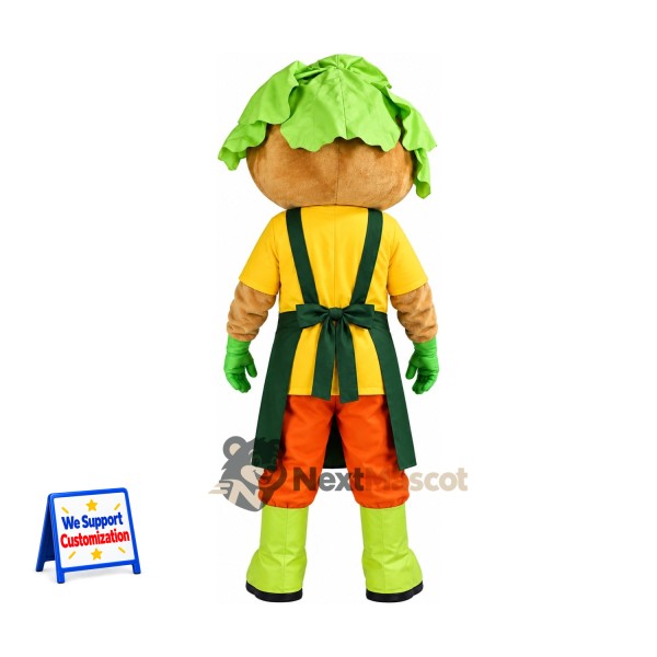 Farmer Vegetable Character Mascot Costume Farmer Vegetable Character Mascot Costume