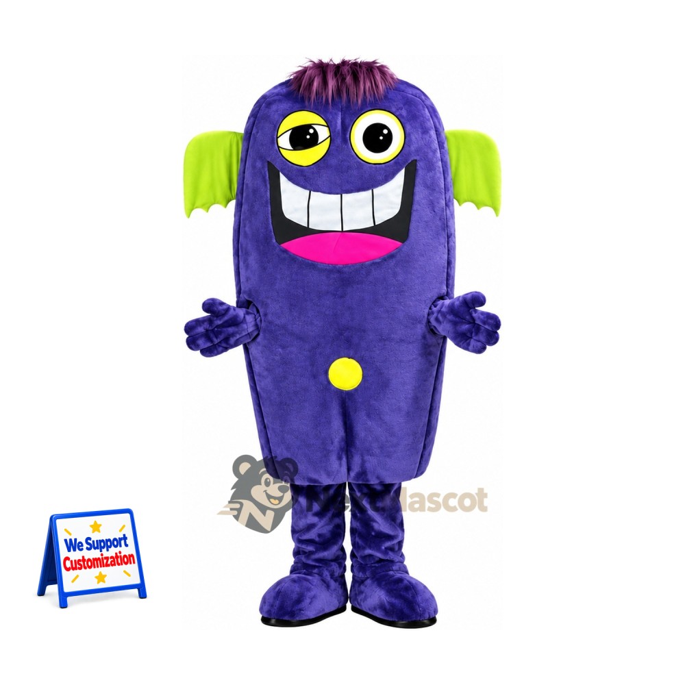 Monster Mascot Costume - Purple Monster Mascot Costume - Purple