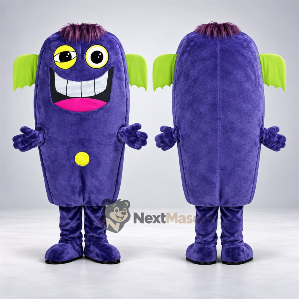 Monster Mascot Costume - Purple Monster Mascot Costume - Purple