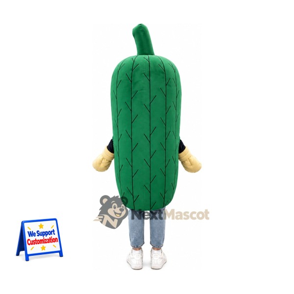 Cucumber Mascot Costume - Green Cucumber Mascot Costume - Green