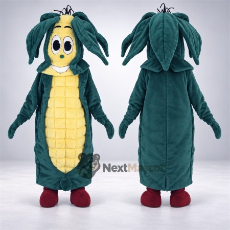 Corn Mascot Costume - Dark Green Husk Corn Mascot Costume - Dark Green Husk