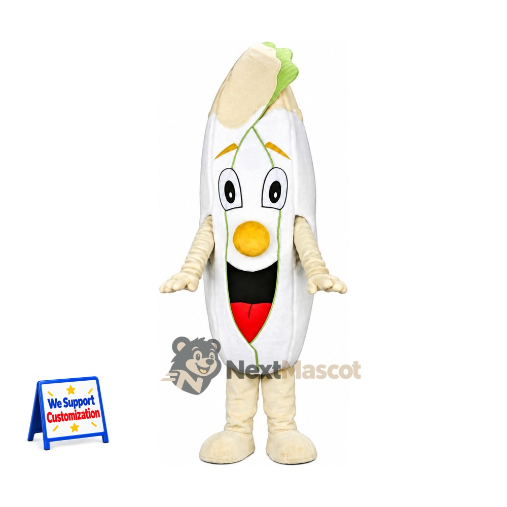 Leek Mascot Costume Leek Mascot Costume