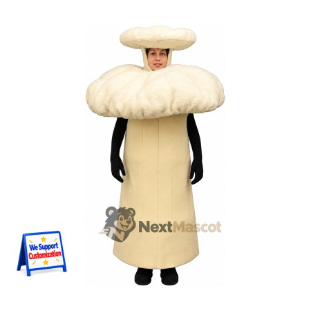 Mushroom Mascot Costume - Open Face Mushroom Mascot Costume - Open Face