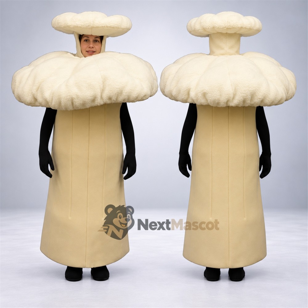 Mushroom Mascot Costume - Open Face Mushroom Mascot Costume - Open Face