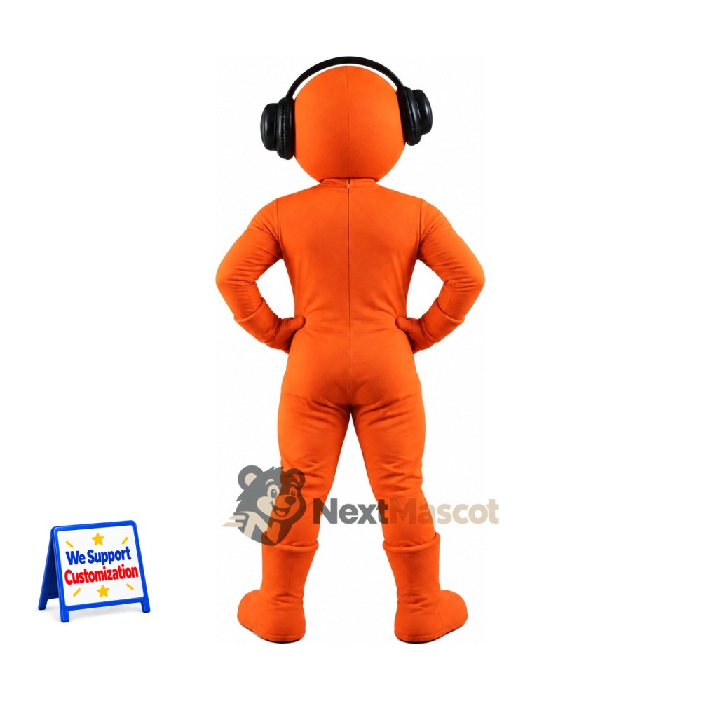 Diver Mascot Costume - Orange Diver Mascot Costume - Orange