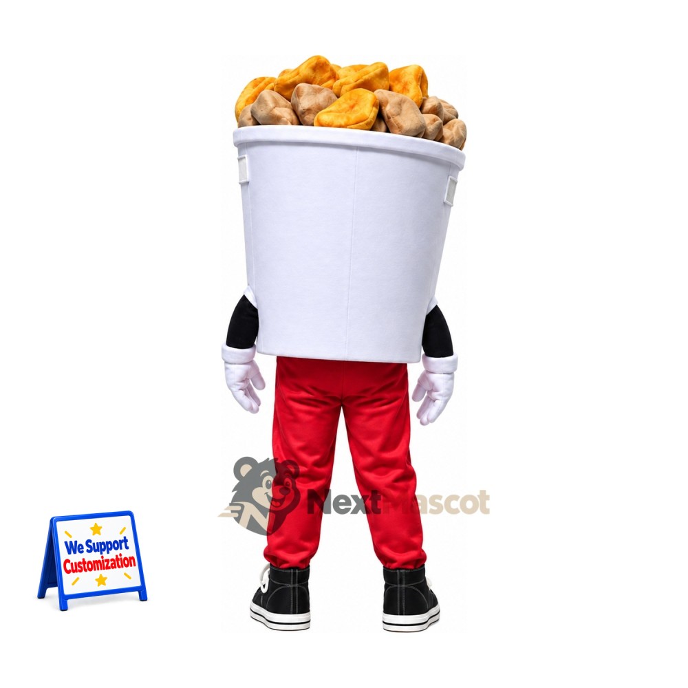 Poutine Cup Mascot Costume Poutine Cup Mascot Costume