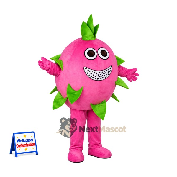 Dragon Fruit Mascot Costume - Pink