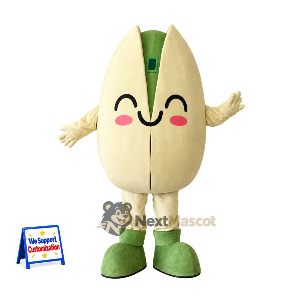 Pistachio Mascot Costume