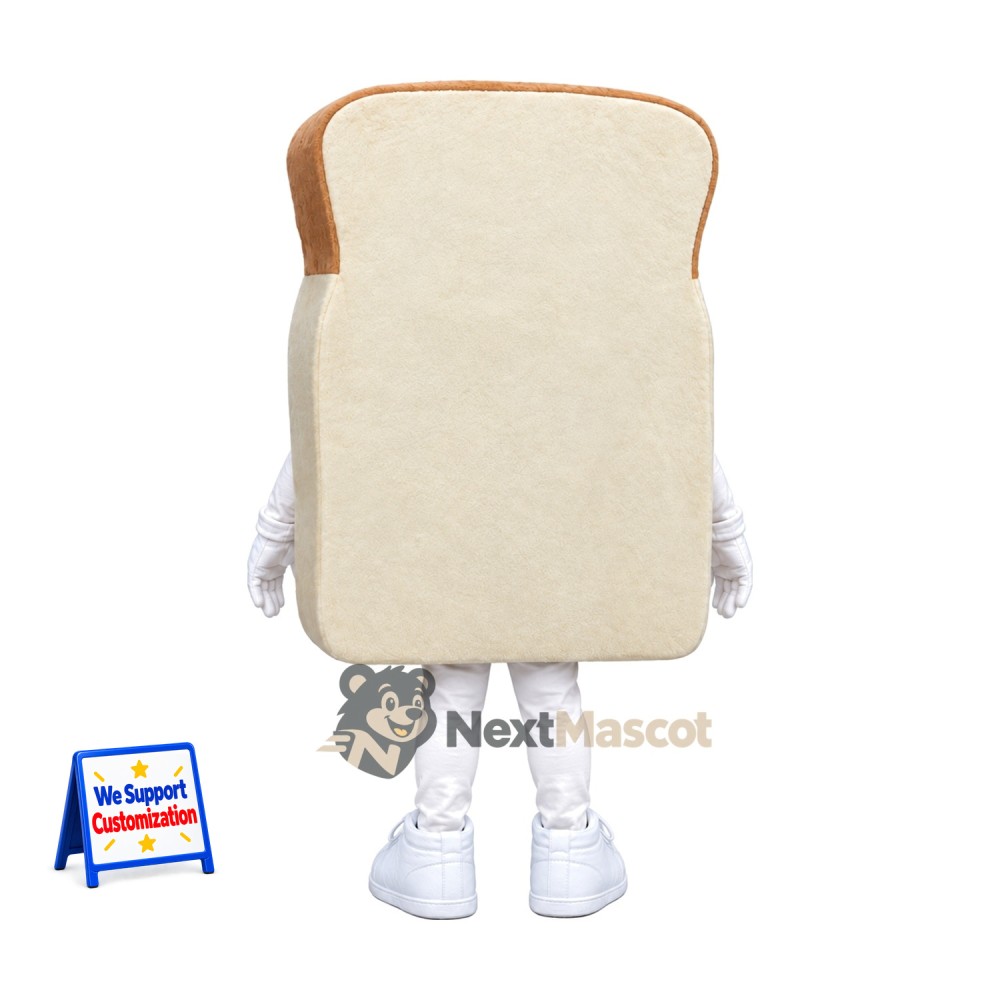 Bread Mascot Costume - Mustache Bread Mascot Costume - Mustache