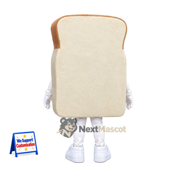 Bread Mascot Costume - Mustache Bread Mascot Costume - Mustache
