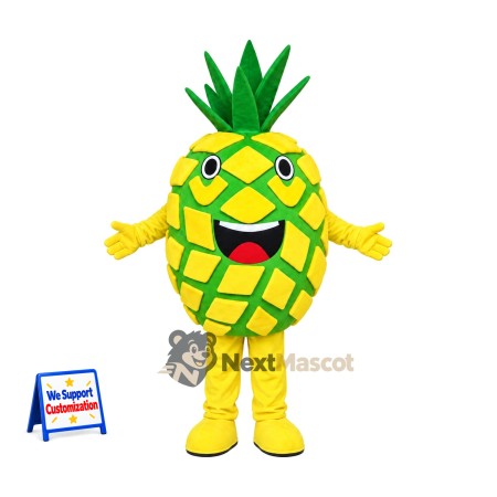 Pineapple Mascot Costume - Glasses