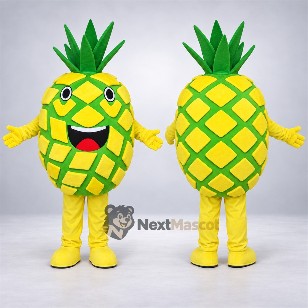 Pineapple Mascot Costume - Glasses