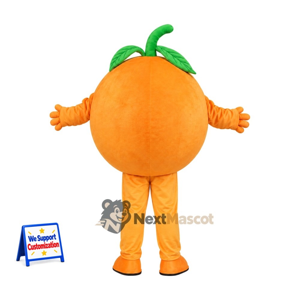 Orange Mascot Costume Orange Mascot Costume