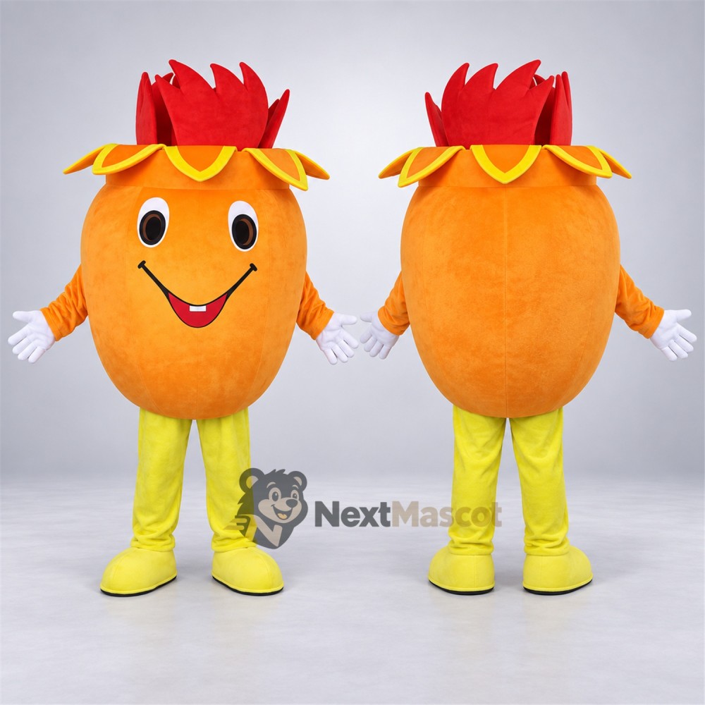 Flower Mascot Costume - Yellow for School Events Flower Mascot Costume - Yellow for School Events