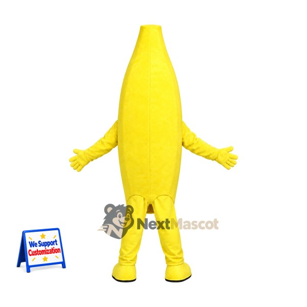 Banana Mascot Costume for Food Festivals Banana Mascot Costume for Food Festivals