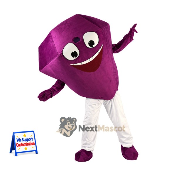 Gem Mascot Costume - Purple