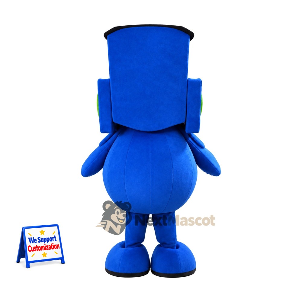 Train Mascot Costume - Blue Train Mascot Costume - Blue