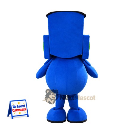 Train Mascot Costume - Blue Train Mascot Costume - Blue