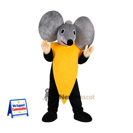 Mouse Mascot Costume - Cheese Mouse Mascot Costume - Cheese