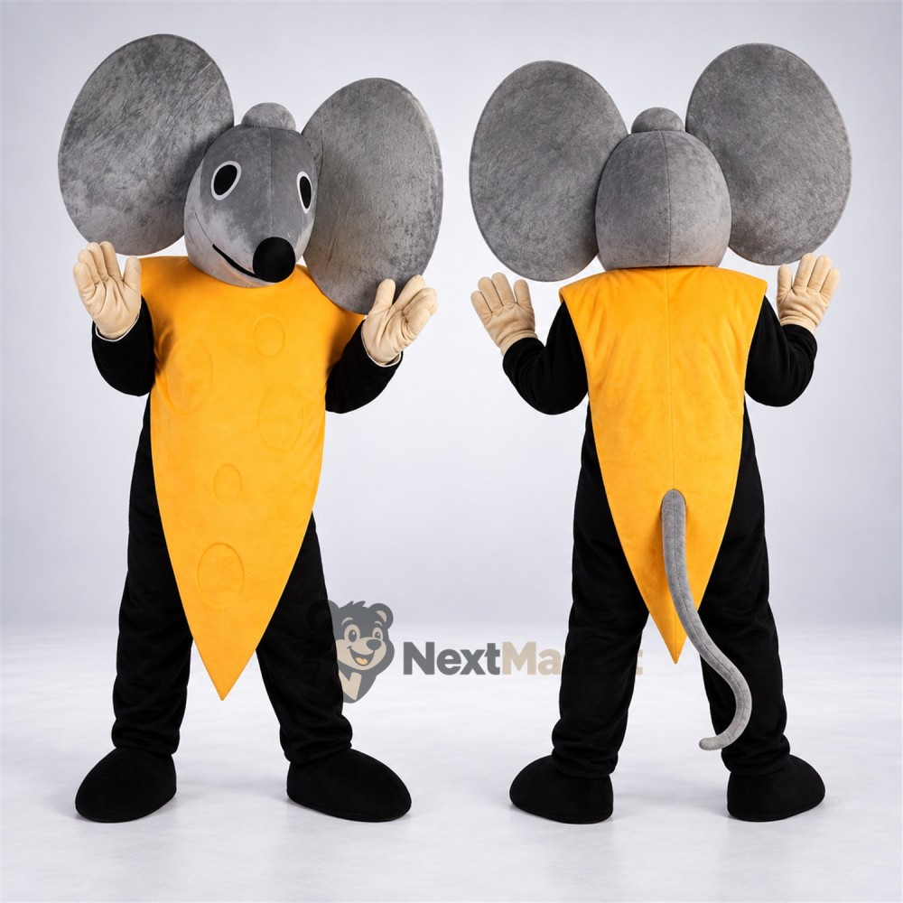 Mouse Mascot Costume - Cheese Mouse Mascot Costume - Cheese