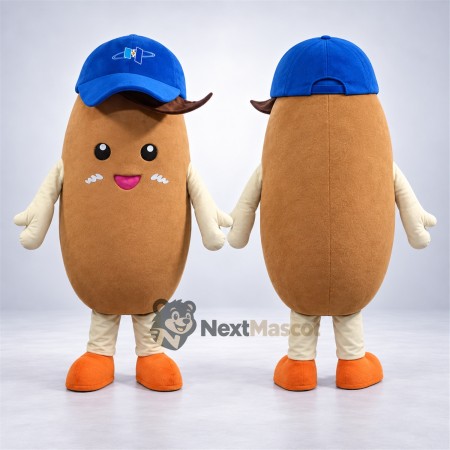 Potato Mascot Costume - Blue Cap