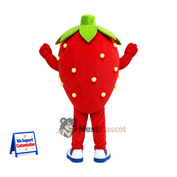 Strawberry Mascot Costume - Sunglasses Strawberry Mascot Costume - Sunglasses