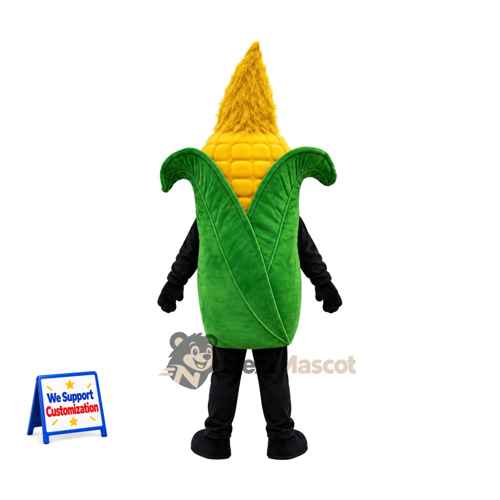 Corn Mascot Costume - Black Arms and Legs Corn Mascot Costume - Black Arms and Legs
