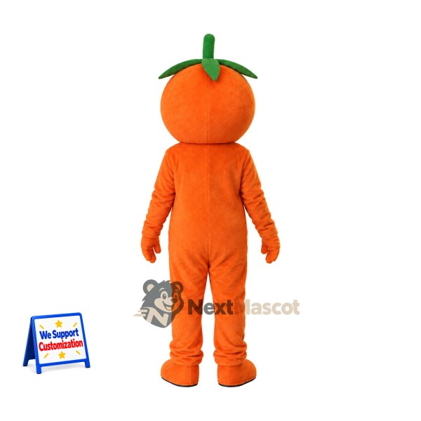 Orange Head Character Mascot Costume Orange Head Character Mascot Costume