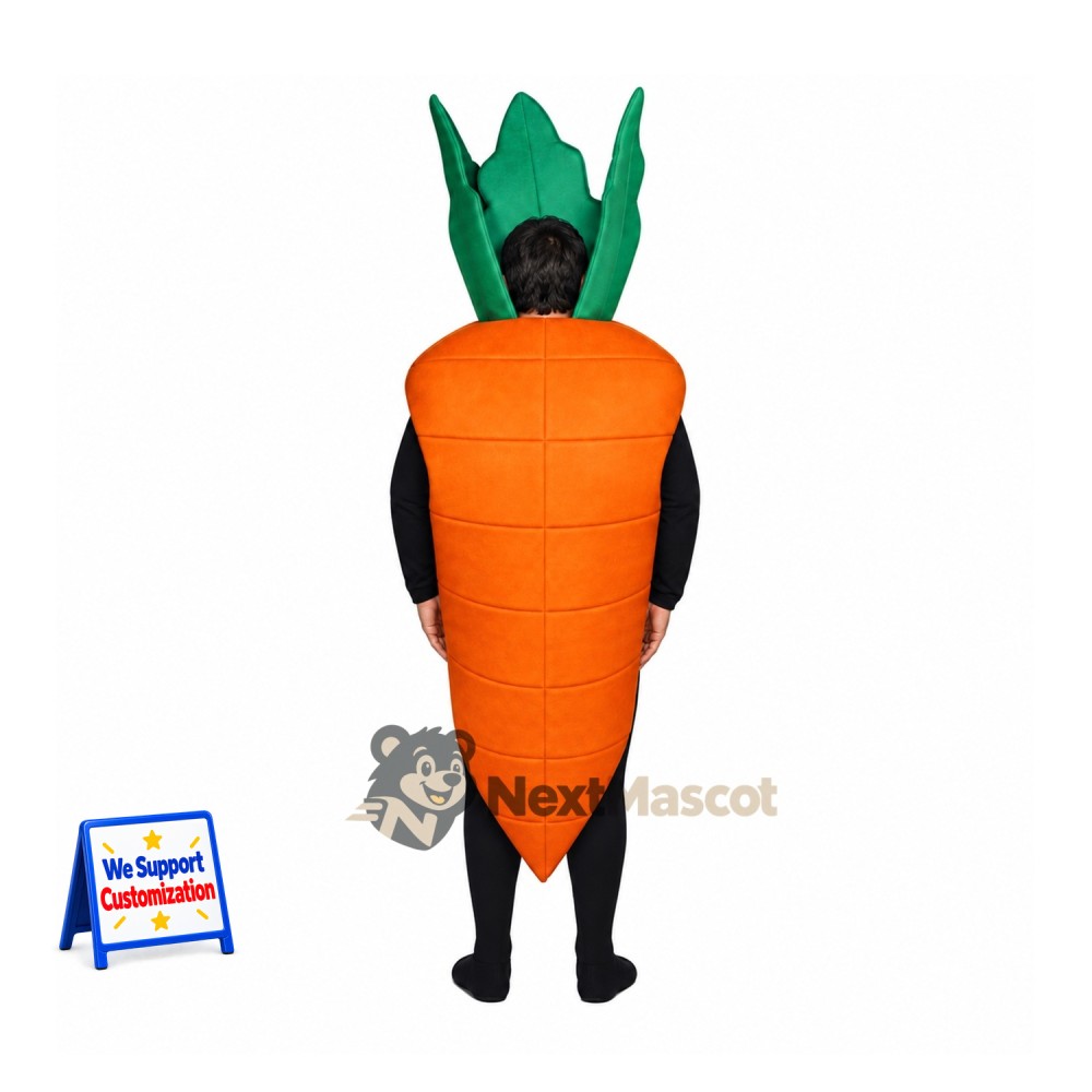 Carrot Mascot Costume - Open Face Carrot Mascot Costume - Open Face