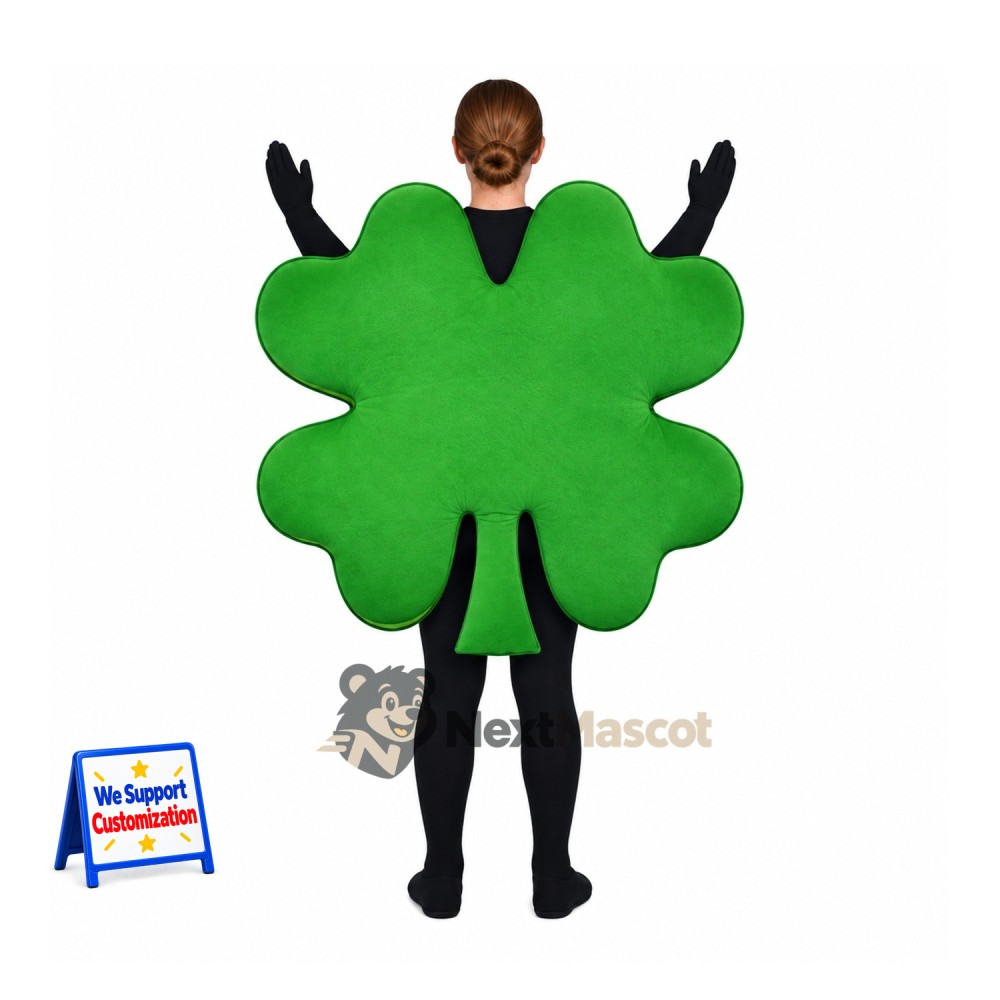 Four Leaf Clover Mascot Costume