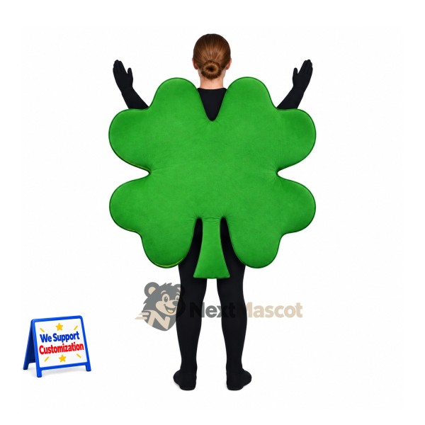 Four Leaf Clover Mascot Costume Four Leaf Clover Mascot Costume