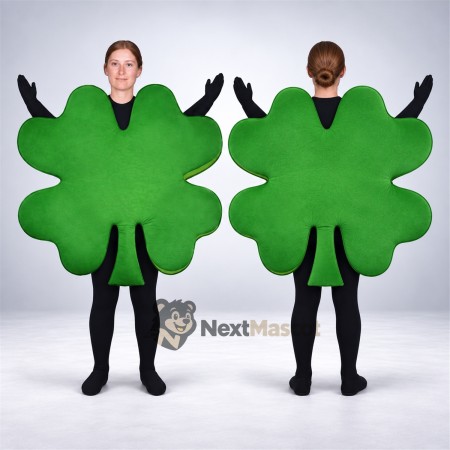 Four Leaf Clover Mascot Costume