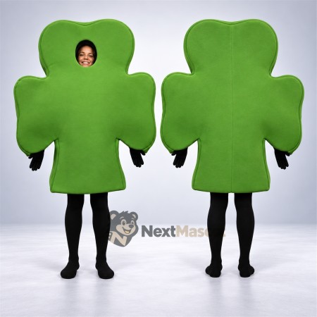 Shamrock Mascot Costume Shamrock Mascot Costume