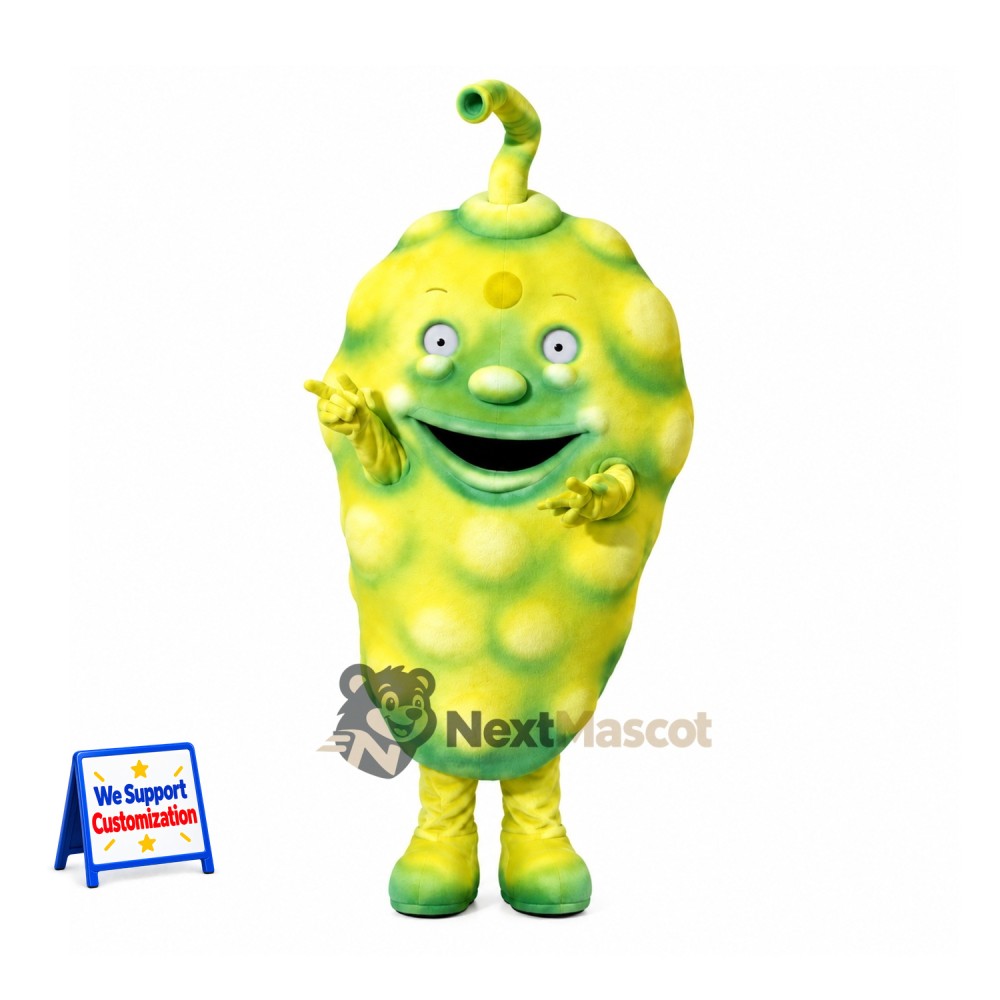 Germ Mascot Costume - Yellow Germ Mascot Costume - Yellow