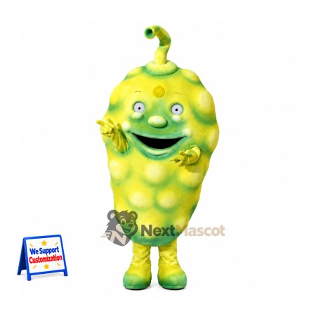 Germ Mascot Costume - Yellow Germ Mascot Costume - Yellow