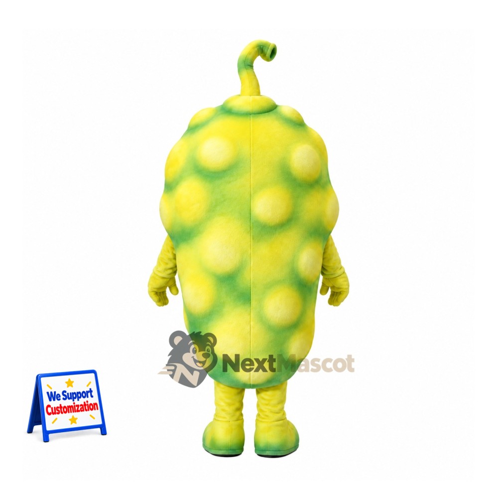 Germ Mascot Costume - Yellow Germ Mascot Costume - Yellow