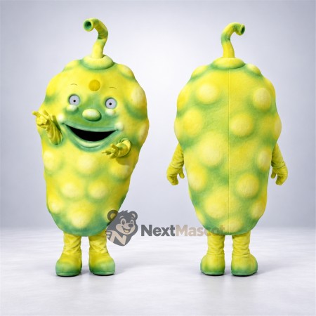 Germ Mascot Costume - Yellow Germ Mascot Costume - Yellow