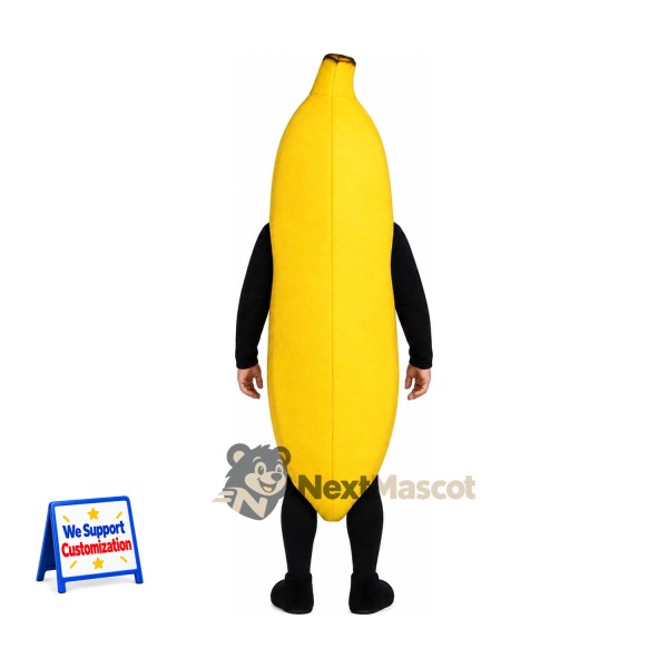 Banana Mascot Costume - Open Face Banana Mascot Costume - Open Face
