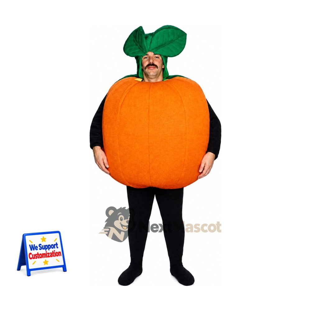 Pumpkin Mascot Costume - Open Face Pumpkin Mascot Costume - Open Face