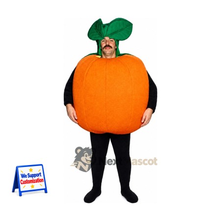 Pumpkin Mascot Costume - Open Face Pumpkin Mascot Costume - Open Face