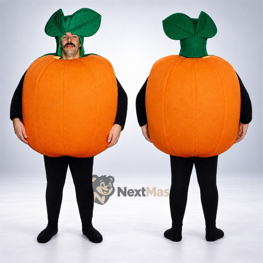 Pumpkin Mascot Costume - Open Face Pumpkin Mascot Costume - Open Face