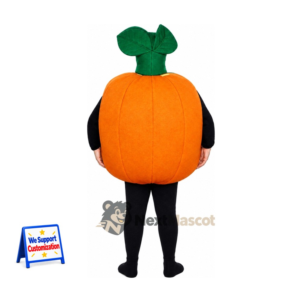Pumpkin Mascot Costume - Open Face Pumpkin Mascot Costume - Open Face