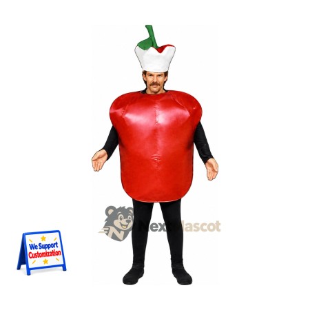 Bell Pepper Mascot Costume - Red